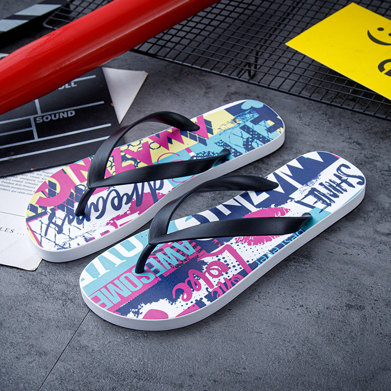 Wholesale PVC Non-slip Lightweight Flip-flops